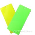 Transparent Candy fluorescent green powder coating paint